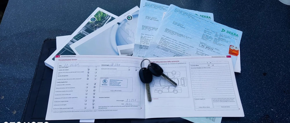 Skoda Fabia cena 17499 przebieg: 73079, rok produkcji 2011 z Osieczna małe 436